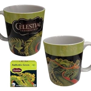 Celestial Seasonings Tea Green Dragon Mug
